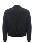 Timeless Black Bomber Jacket