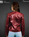 Genuine Leather Jacket For Women - Hestia
