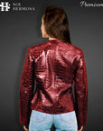 Women's Genuine Leather Jacket - Hestia