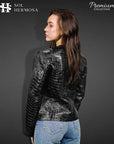 Women's Genuine Leather Jacket - Hestia