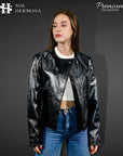 Real Leather Jacket For Women - Hestia