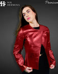 Women's Genuine Leather Jacket - Hestia