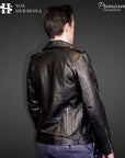 Classic Leather Jacket For Men - Hermes