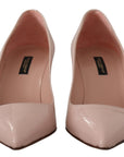 Elegant Patent Leather Heels in Pink