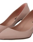 Elegant Patent Leather Heels in Pink