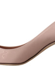 Elegant Patent Leather Heels in Pink