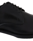 Black Leather SARTORIA Men's Shoes
