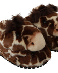 Elegant Giraffe Pattern Slides for Sophisticated Comfort