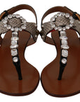 Elegant Strappy Sandals with Exotic Charm