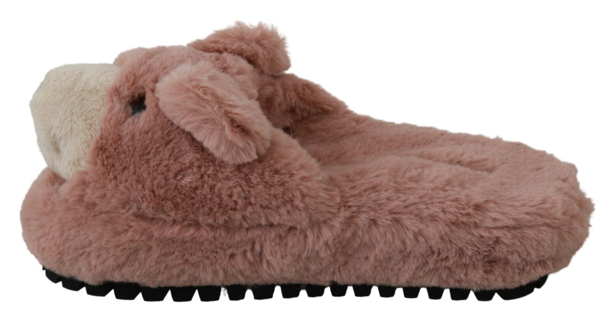 Chic Pink Bear House Slippers by D&amp;G