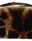 Elegant Giraffe Pattern Welcome Bag with Gold Accents