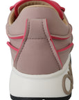 Ballet Pink Chic Padded Sneakers