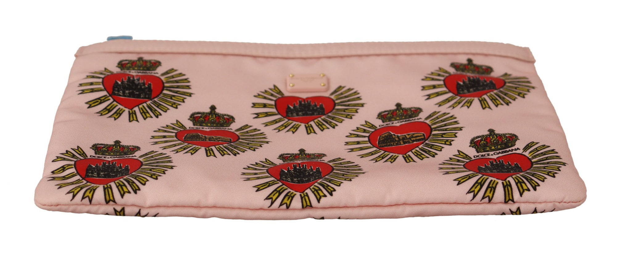 Elegant Pink Heart Clutch Wallet
