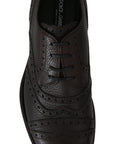 Elegant Mens Leather Derby Dress Shoes