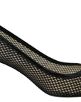 Chic Patent Mesh Pointed Pumps