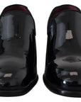 Sleek Black Patent Loafers