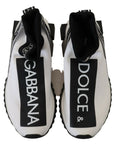Chic Black and White Sorrento Slip-On Sneakers