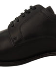 Elegant Black Derby Formal Shoes