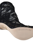 Black Lace Taormina Pumps Elegance Unleashed