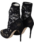 Black Lace Taormina Pumps Elegance Unleashed