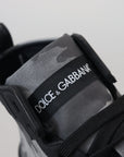 Camo Gray High-Top Sneakers