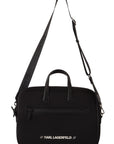 Sleek Nylon Laptop Crossbody Bag For Sophisticated Style