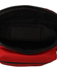 Elegant Red Large Bum Belt Bag