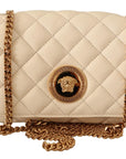 Chic Nappa Leather Crossbody in Purity White