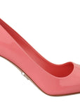 Elegant Square Toe Pink Heels