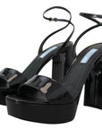 Elevate Your Elegance with Glossy Black Heels