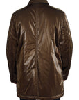 Elegant Bronze Double-Breasted Jacket