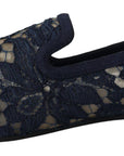 Elegant Blue Loafers Flats - Summer Chic