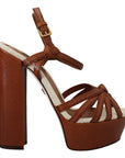 Elevate Your Style with Chic Leather Platform Sandals