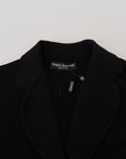 Elegant Black Long Sleeve Jacket