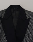 Elegant Jacquard Single Breasted Blazer