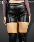Real Leather Shorts For Women