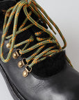 Elegant Shearling Style Men's Leather Boots