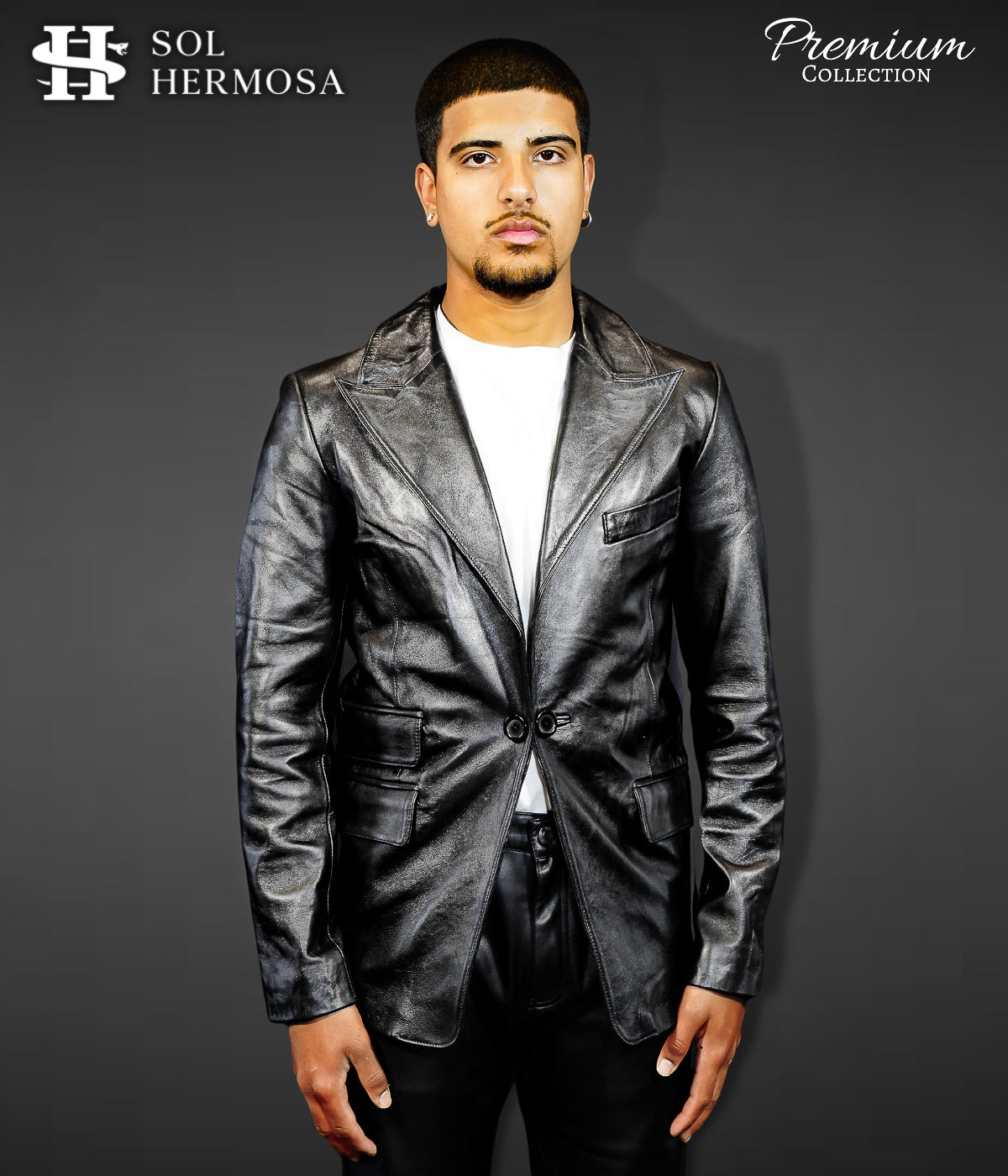 Men&#39;s Leather Blazer - Fernandez
