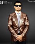 Men's Genuine Leather Blazer - Fernandez