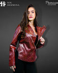 Modern Leather Jacket For Women- Hera
