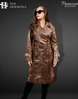 Women's Leather Coat - Artemis