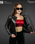 Women's Leather Jacket - Dione