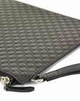 Sleek Microguccissima Leather Clutch