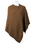 Elegant Cashmere V-Neck Poncho