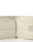 Elegant Ivory Leather Bifold Wallet