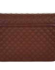 Chic Quilted Calfskin Shoulder Bag with Studs