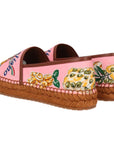 Colorful Canvas Espadrille Slippers