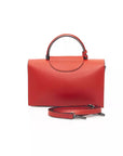 Radiant Red Leather Shoulder Bag