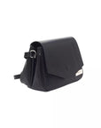 Elegant Black Leather Shoulder Bag