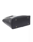 Elegant Black Magnetic Closure Handbag